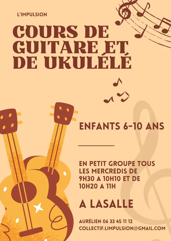 Guitare & Ukulélé 6-10 ans